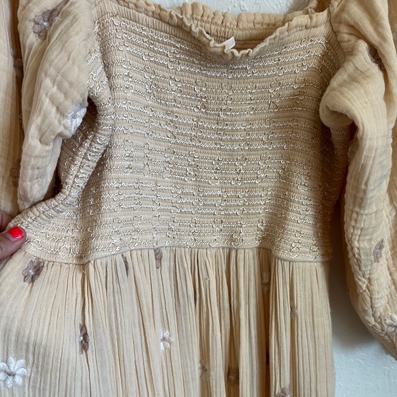 Free People Dahlia Embroidered Maxi Dress - Picture 7 of 7